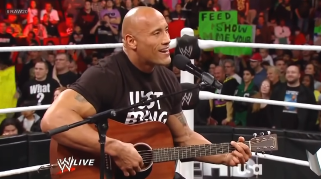 A comedy song from ROCK was used as a cheapfake basis