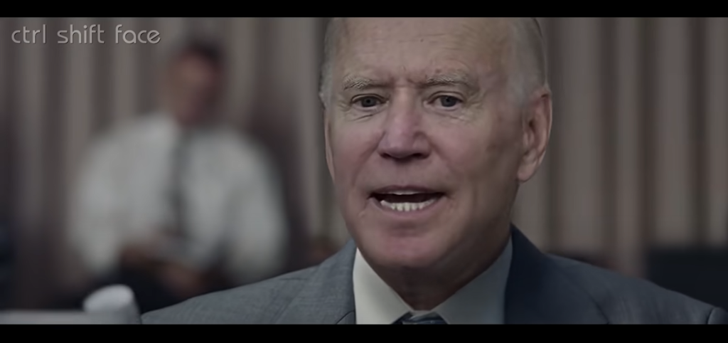 Deepfake used for altering a music video