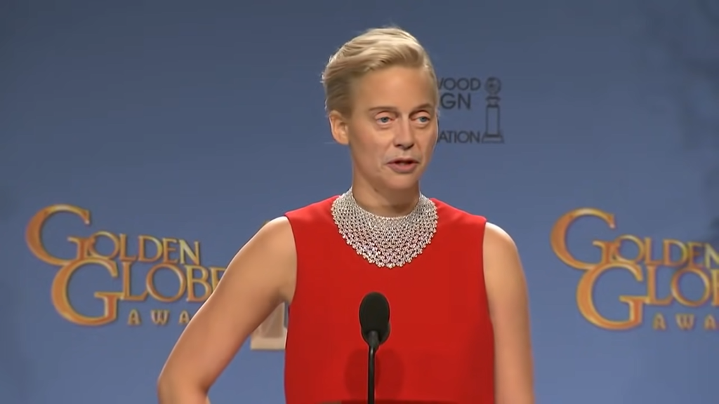 Face swapping by Birbfakes applied to a Jennifer Lawrence’s speech