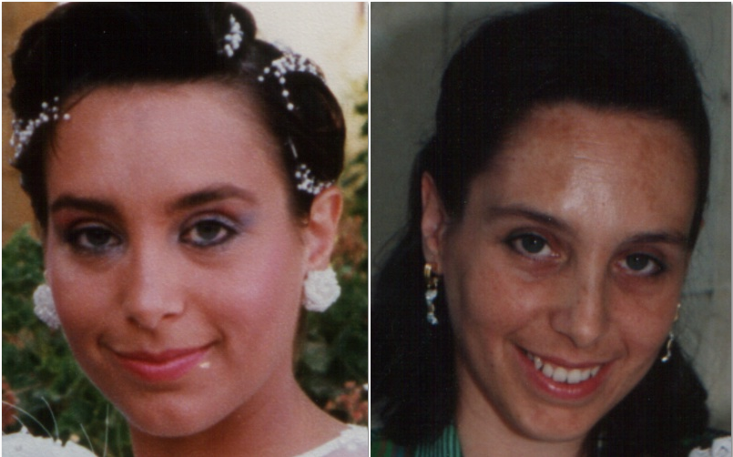 A woman's image at different ages from FG-NET samples for facial recognition training