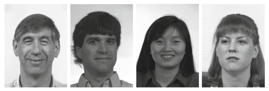 Greyscale male and female images used for training of Morphed Attack Detection (MAD)