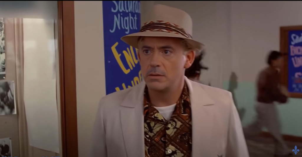 Robert Downey Jr. in a Back to the Future deepfake remix