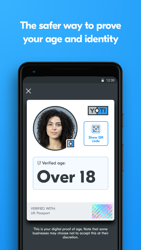 Yoti mobile app provides digital identities and services like KYC and liveness detection